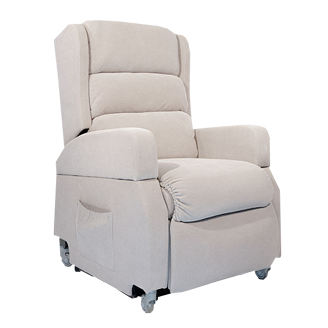 Fauteuil Médicalisé Bastide Inclinable électrique - Microfibre Taupe, Jamais Servi